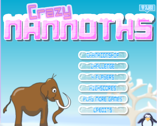 Игра Играть в Сумасшедших мамонтов онлайн