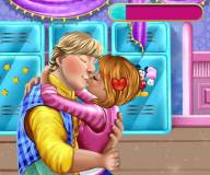 Холодное сердце:Анна и Кристоф сладко целуются