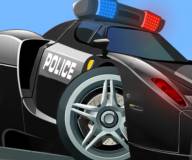 Полиция:Парковка полицейских суперкаров