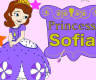 Раскраска принцессы Софии Прекрасной