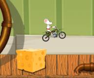 Гонки на мотоциклах:Мышь мотоциклист