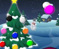 Игры на Новый год:Украшение новогодней елки