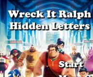Помоги Ральфу найти спрятанные буквы