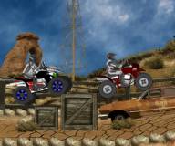 Игры гонки:Гонки на квадроциклах в пустыне