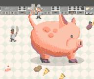 Игры с животными:Эта маленькая свинка