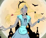 Зомби Алиса в Стране Чудес