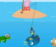 Свинка Пеппа на рыбалке