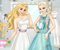 Свадьба принцесс Дисней Рапунцель и Эльзы