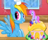Пони:Торт на день рождени Флаттершай