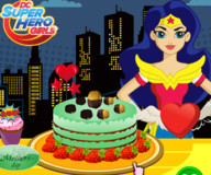 Супергеройский DC тортик