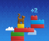 Игры лего:Собери лего башню