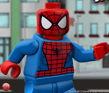 Игра Лего Человек паук