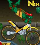 Черепашки ниндзя:TMNT- гонки на мотоцикле