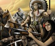 Военные:Индейцы против колонистов
