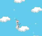 Прыгающий снеговик Олаф