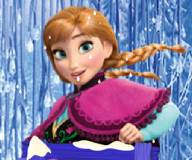 Принцесса Анна и снежинки