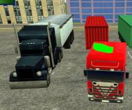 Парковка:Парковка грузовика с прицепом