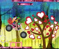 Гонки для девочек:Мотокросс в День святого Валентина