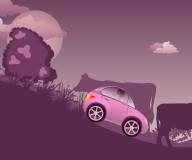 Гонки для девочек:Путешествие на розовой машинке